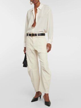 Nili Lotan Shon Corduroy Pants Size 2